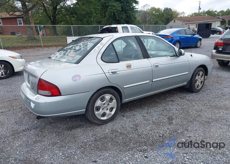 2003 Nissan Sentra Gxe из США, поврежденный, VIN 3N1CB51D93L813899